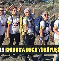 Datça'dan Knidos'a doğa yürüyüşü yapıldı