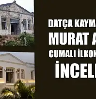 Datça Kaymakamı Murat Atıcı, Cumalı İlkokulunu inceledi