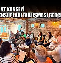 Datça Kent Konseyi basın mensupları buluşması gerçekleşti