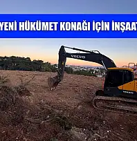 Datça'ya yeni hükümet konağı için inşaat başladı