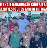 Denizli Kale Karakucak Güreşleri'nde Fethiye Belediyesi Güreş Takımı Fırtına Gibi Esti