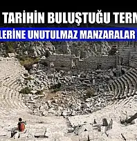 Doğa ve tarihin buluştuğu Termessos, ziyaretçilerine unutulmaz manzaralar sunuyor