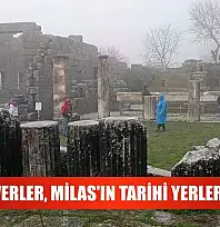 Doğaseverler, Milas'ın tarihi yerlerini gezdi