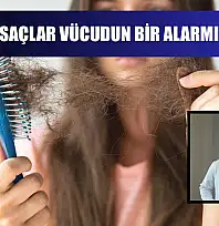 Dökülen saçlar vücudun bir alarmı olabilir