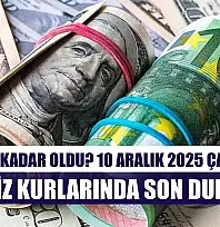Dolar Ne Kadar Oldu? 10 Aralık 2025 Çarşamba Döviz Kurlarında Son Durum