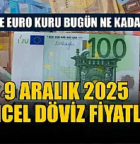 Dolar ve Euro kuru bugün ne kadar oldu?  9 Aralık 2025 güncel döviz fiyatları