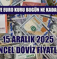 Dolar ve Euro kuru bugün ne kadar oldu?  15 Aralık 2025 güncel döviz fiyatları