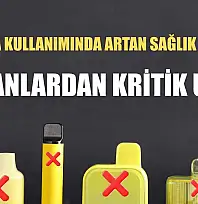 E-sigara kullanımında artan sağlık riskleri: Uzmanlardan kritik uyarı