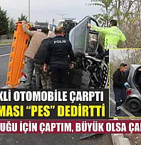 Elektrikli otomobile çarptı, savunması 'pes' dedirtti: 'Küçük olduğu için çaptım, büyük olsa çarpmazdım'