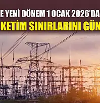 Elektrikte Yeni Dönem 1 Ocak 2026'da Başlıyor: EPDK Tüketim Sınırlarını Güncelledi