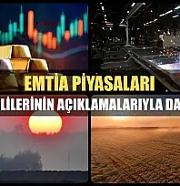 Emtia piyasaları Fed yetkililerinin açıklamalarıyla dalgalandı