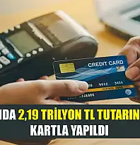Eylül ayında 2,19 trilyon TL tutarında ödeme kartla yapıldı
