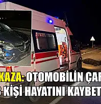 Feci kaza: Otomobilin çarptığı 3 kişi hayatını kaybetti