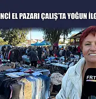 FETAV'ın İkinci El Pazarı Çalış'ta Yoğun İlgi Görüyor