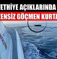 Fethiye açıklarında 29 düzensiz göçmen kurtarıldı