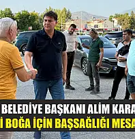 Fethiye Belediye Başkanı Alim Karaca'dan Ali Boğa İçin Başsağlığı Mesajı