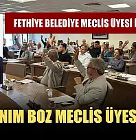 Fethiye Belediye Meclis Üyesi istifa etti! Gülhanım Boz Meclis Üyesi Oldu