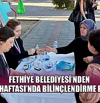 Fethiye Belediyesi'nden Diyabet Haftası'nda bilinçlendirme etkinliği