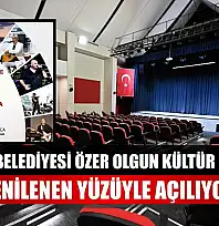 Fethiye Belediyesi Özer Olgun Kültür Merkezi Yenilenen Yüzüyle Açılıyor