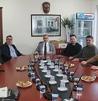 Fethiye Beşiktaş Taraftarlar Derneği'nden Esnaf Odası'na hayırlı olsun ziyareti