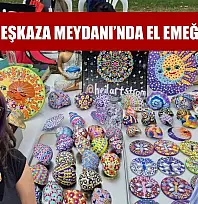 Fethiye Beşkaza Meydanı'nda El Emeği Sergisi