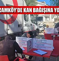 Fethiye Çamköy'de Kan Bağışına Yoğun İlgi