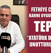 Fethiye CHP'den karne uygulamasına tepki: 'Atatürk değerleri unutturulamaz'