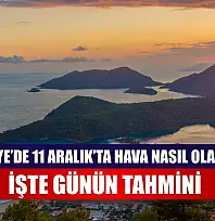 Fethiye'de 11 Aralık'ta Hava Nasıl Olacak? İşte Günün Tahmini
