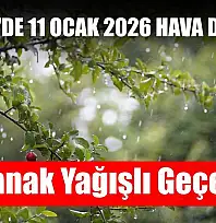 Fethiye'de 11 Ocak 2026 Hava Durumu: Sağanak Yağışlı Geçecek!