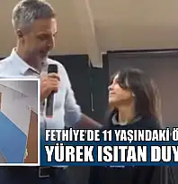 Fethiye'de 11 yaşındaki öğrenciden yürek ısıtan duyarlılık