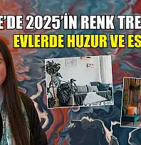 Fethiye'de 2025'in renk trendleri: Evlerde huzur ve estetikti