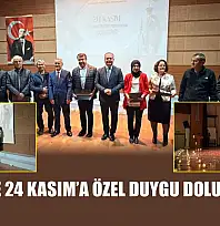 Fethiye'de 24 Kasım'a özel duygu dolu kutlama