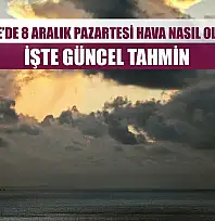 Fethiye'de 8 Aralık Pazartesi Hava Nasıl Olacak? İşte Güncel Tahmin