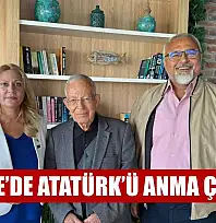 Fethiye'de Atatürk'ü Anma Çağrısı