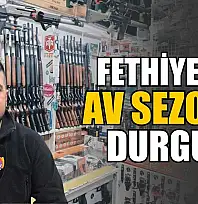 Fethiye'de av sezonu durgun