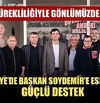 Fethiye'de Başkan Soydemir'e Esnaftan Güçlü Destek: 'Açık yürekliliğiyle gönlümüzde yer etti'