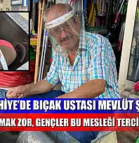 Fethiye'de bıçak ustası Mevlüt Şık: 'Çırak Bulmak Zor, Gençler Bu Mesleği Tercih Etmiyor'