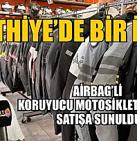 Fethiye'de bir ilk: Airbag'li koruyucu motosiklet montu satışa sunuldu