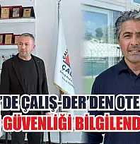 Fethiye'de Çalış-Der'den otelcilere yangın güvenliği bilgilendirmesi