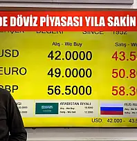 Fethiye'de Döviz Piyasası Yıla Sakin Başladı