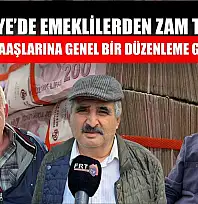 Fethiye'de emeklilerden zam talebi: 'Emekli maaşlarına genel bir düzenleme gerekiyor'