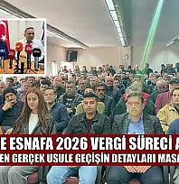 Fethiye'de esnafa 2026 vergi süreci anlatıldı: Basit usulden gerçek usule geçişin detayları masaya yatırıldı