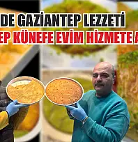 Fethiye'de Gaziantep Lezzeti: Gaziantep Künefe Evim hizmete açıldı