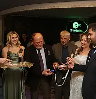 Fethiye'de genç avukatlar Büşra ile Ceyhun evlilik yolunda ilk adımı attı