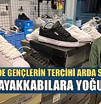 Fethiye'de gençlerin tercihi Arda Shoes'ta spor ayakkabılara yoğun ilgi