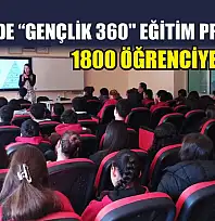 Fethiye'de 'Gençlik 360' Eğitim Programı 1800 Öğrenciye Ulaştı