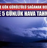 Fethiye'de Gök Gürültülü Sağanak Bekleniyor: İşte 5 Günlük Hava Tahmini