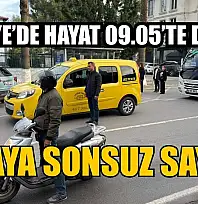Fethiye'de hayat 09.05'te durdu: Ataya sonsuz saygı