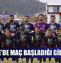 Fethiye'de maç başladığı gibi bitti: 0-0