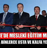 Fethiye'de Mesleki Eğitim Merkezi 15 Yılda Binlerce Usta ve Kalfa Yetiştirdi